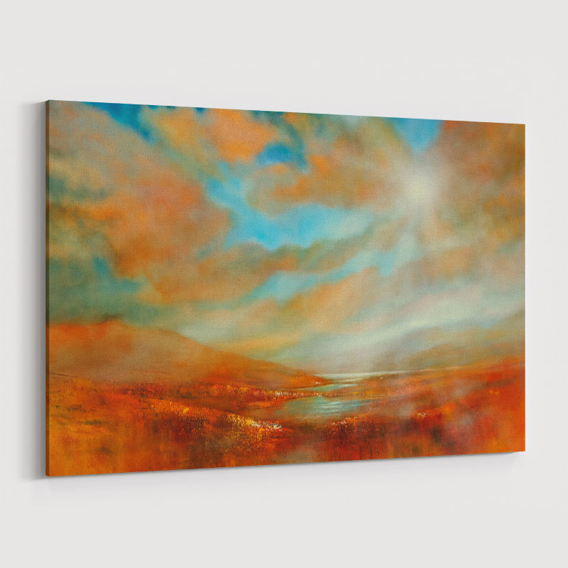 Far Away Abstract Art Print