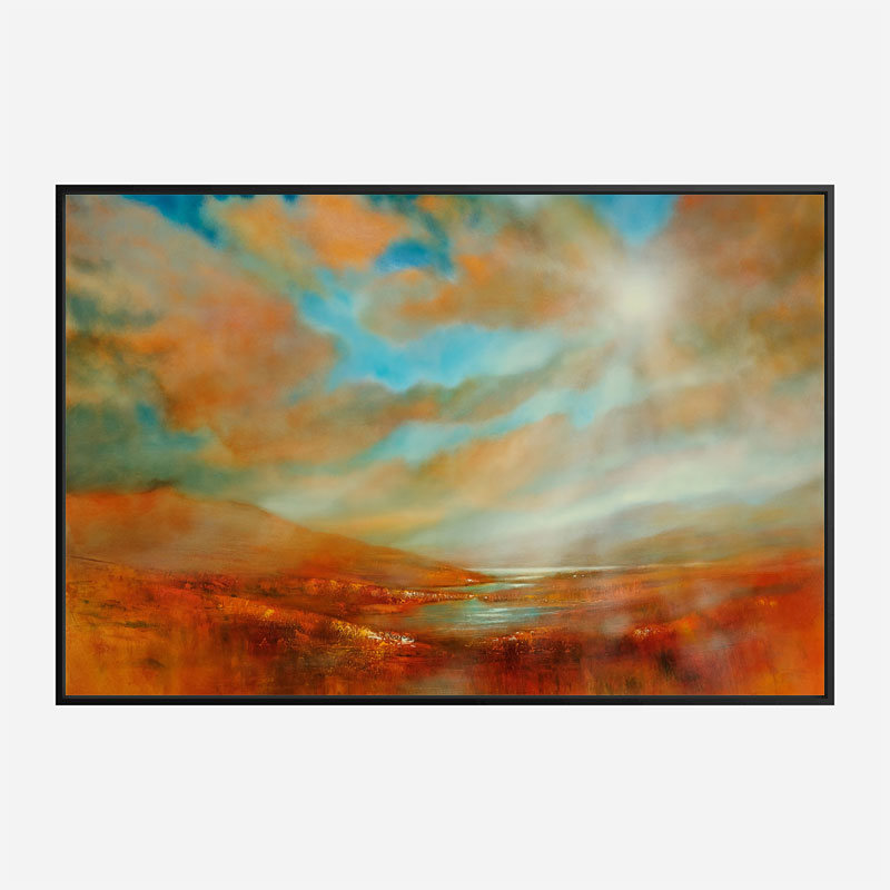 Far Away Abstract Art Print