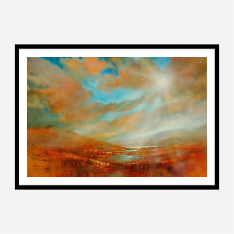 Far Away Abstract Art Print