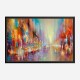 Street Life Abstract Art Print