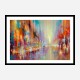 Street Life Abstract Art Print Street Life Abstract Art Print