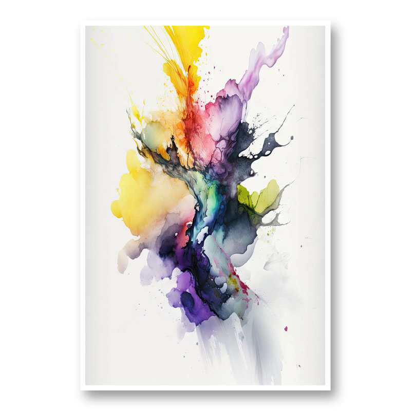 Ink Splash Abstract 45