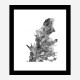 Dark Water Abstract Art Print Dark Water Abstract Art Print