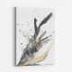 Black Ink & Gold Abstract Art Print Black Ink & Gold Abstract Art Print