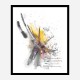 Burst Abstract Art Print Burst Abstract Art Print