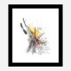 Burst Abstract Art Print Burst Abstract Art Print