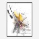 Burst Abstract Art Print Burst Abstract Art Print