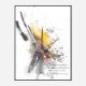 Burst Abstract Art Print Burst Abstract Art Print