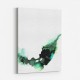 Green Drops Abstract Art Print