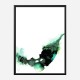 Green Drops Abstract Art Print Green Drops Abstract Art Print