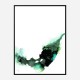 Green Drops Abstract Art Print Green Drops Abstract Art Print