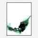Green Drops Abstract Art Print Green Drops Abstract Art Print
