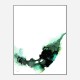 Green Drops Abstract Art Print Green Drops Abstract Art Print