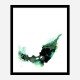Green Drops Abstract Art Print Green Drops Abstract Art Print