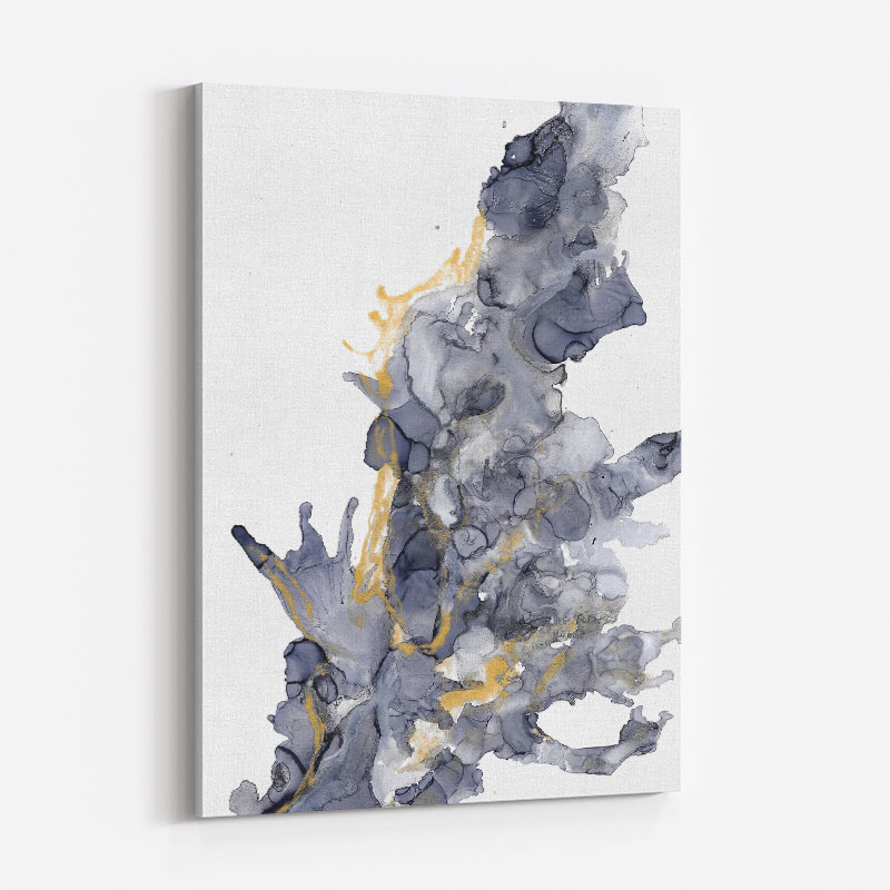 Gold on Water Abstract Art Print Gold on Water Abstract Art Print