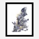 Gold on Water Abstract Art Print Gold on Water Abstract Art Print