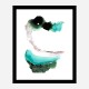 Green Water Abstract Art Print Green Water Abstract Art Print