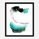 Green Water Abstract Art Print Green Water Abstract Art Print