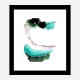 Green Water Abstract Art Print Green Water Abstract Art Print