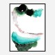 Green Water Abstract Art Print Green Water Abstract Art Print