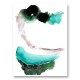 Green Water Abstract Art Print