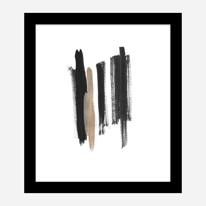Three Lines A Abstract Art Print