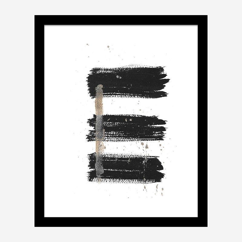Three Lines B Abstract Art Print Three Lines B Abstract Art Print