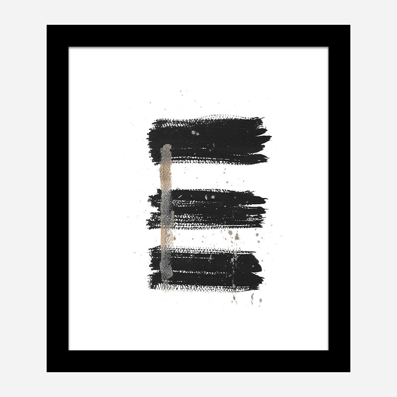 Three Lines B Abstract Art Print Three Lines B Abstract Art Print