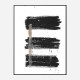 Three Lines B Abstract Art Print Three Lines B Abstract Art Print