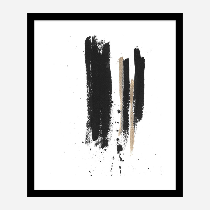 Three Lines C Abstract Art Print Three Lines C Abstract Art Print