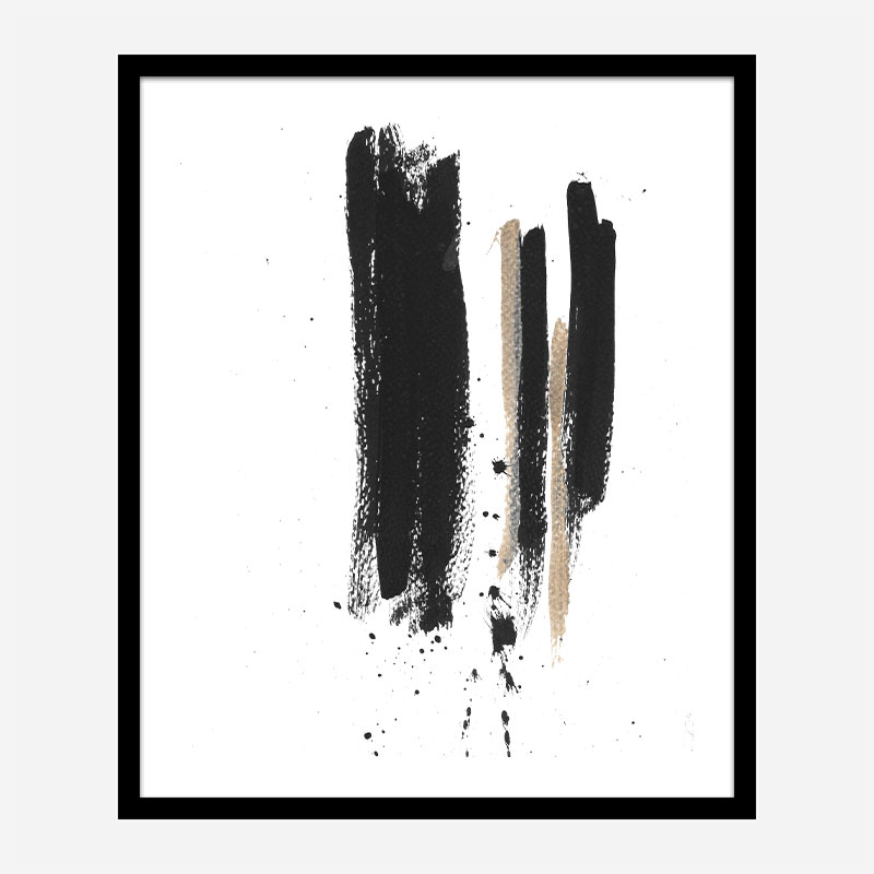 Three Lines C Abstract Art Print Three Lines C Abstract Art Print