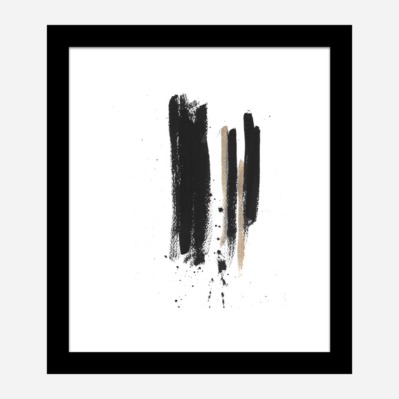 Three Lines C Abstract Art Print Three Lines C Abstract Art Print