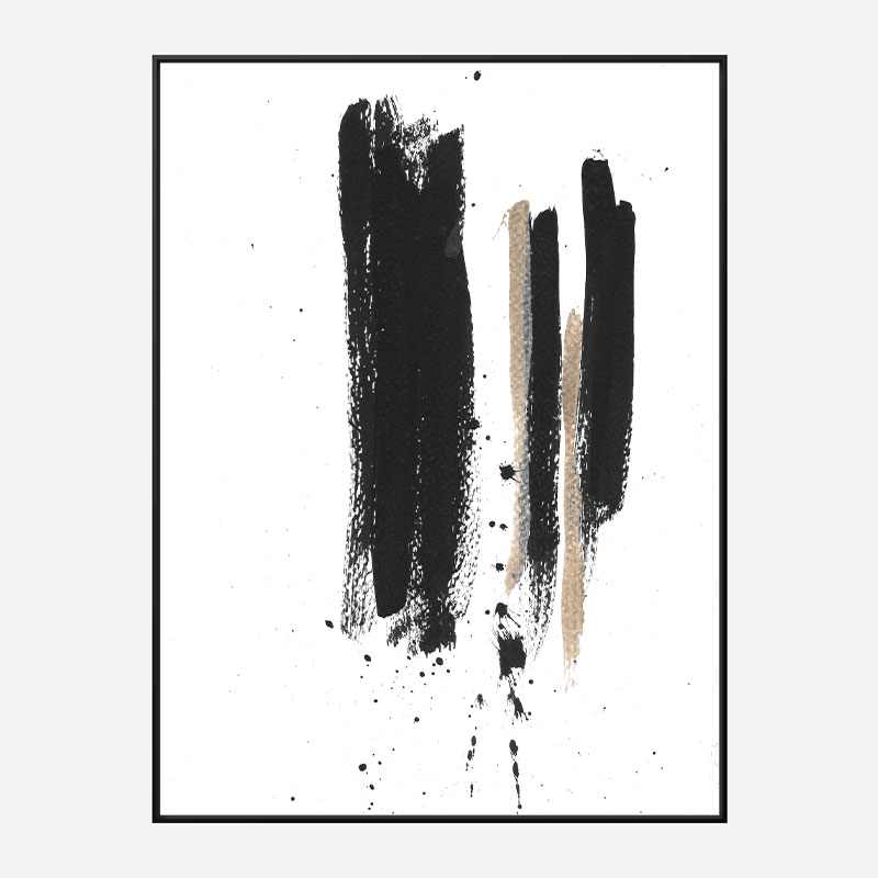 Three Lines C Abstract Art Print Three Lines C Abstract Art Print