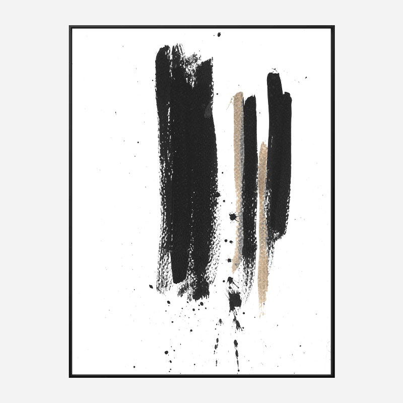 Three Lines C Abstract Art Print Three Lines C Abstract Art Print