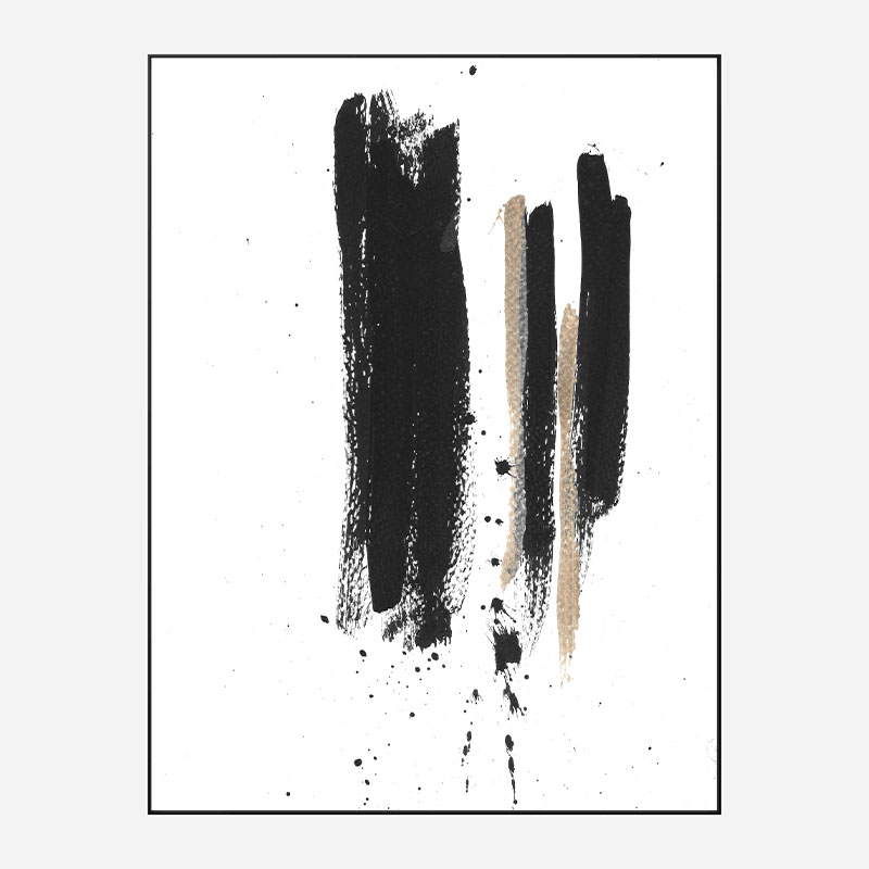 Three Lines C Abstract Art Print Three Lines C Abstract Art Print