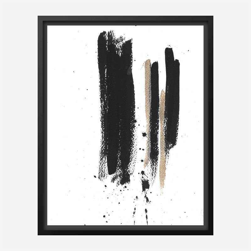 Three Lines C Abstract Art Print Three Lines C Abstract Art Print