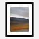 Landscape Blue and Yellow Abstract Art Print Landscape Blue and Yellow Abstract Art Print