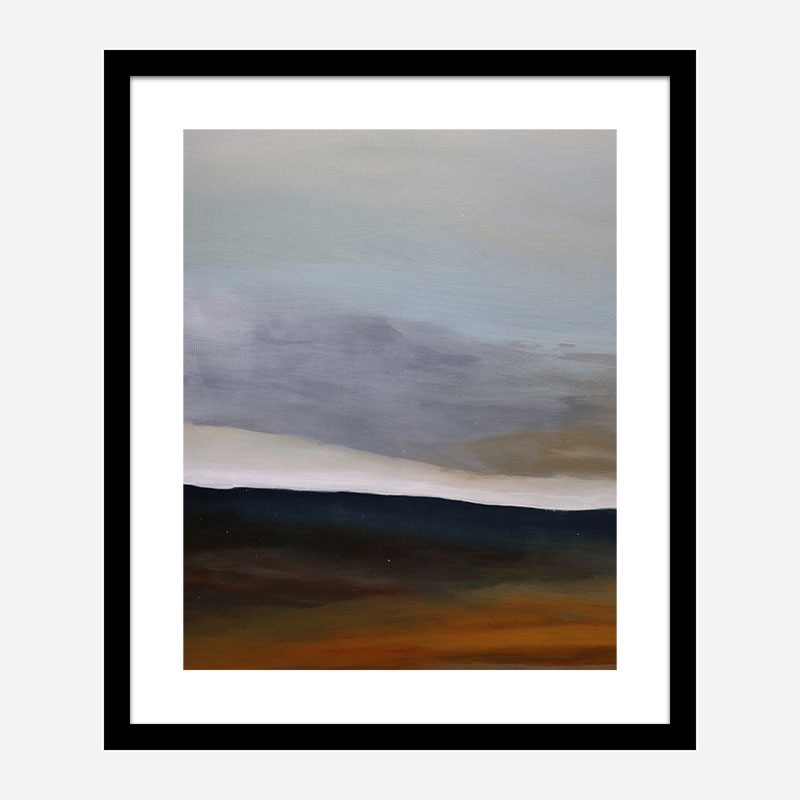 Landscape Blue and Yellow 2 Abstract Art Print Landscape Blue and Yellow 2 Abstract Art Print