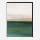 The Green Landscape Abstract Art Print The Green Landscape Abstract Art Print