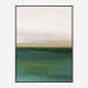 The Green Landscape Abstract Art Print The Green Landscape Abstract Art Print