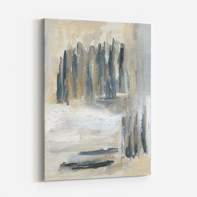 Neutral Skyline Abstract Art Print Neutral Skyline Abstract Art Print