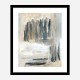 Neutral Skyline Abstract Art Print Neutral Skyline Abstract Art Print