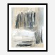 Neutral Skyline Abstract Art Print Neutral Skyline Abstract Art Print