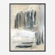Neutral Skyline Abstract Art Print Neutral Skyline Abstract Art Print