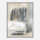 Neutral Skyline Abstract Art Print Neutral Skyline Abstract Art Print