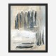 Neutral Skyline Abstract Art Print Neutral Skyline Abstract Art Print