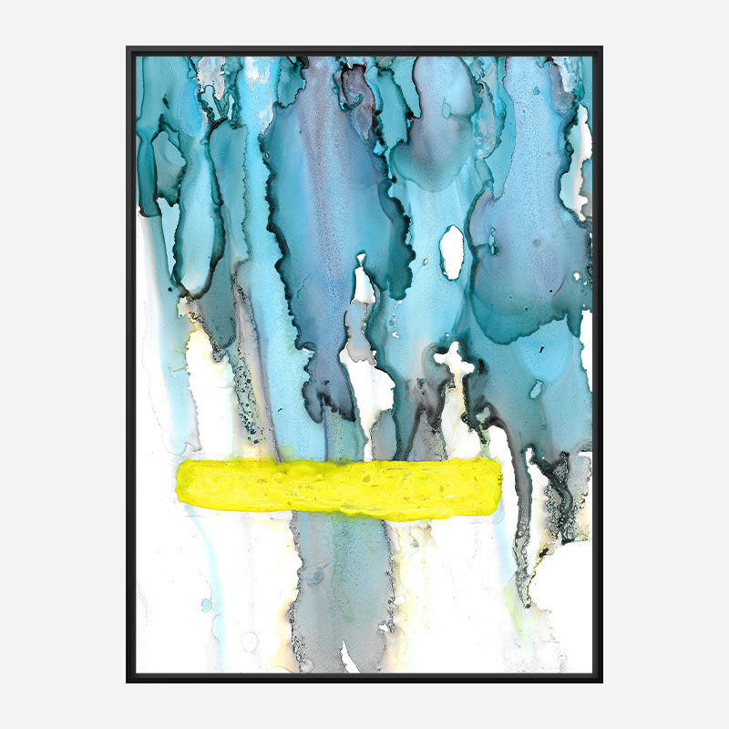 Sunshine After The Rain Abstract Art Print Sunshine After The Rain Abstract Art Print