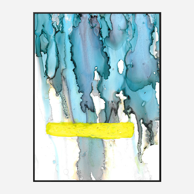 Sunshine After The Rain Abstract Art Print Sunshine After The Rain Abstract Art Print