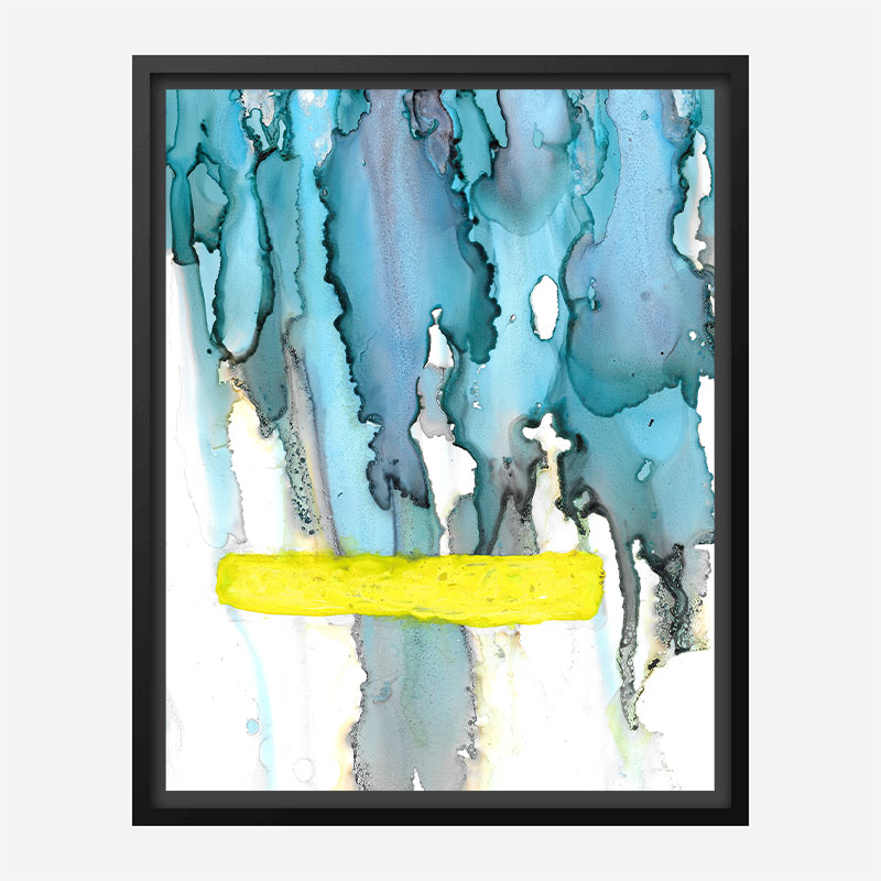 Sunshine After The Rain Abstract Art Print Sunshine After The Rain Abstract Art Print