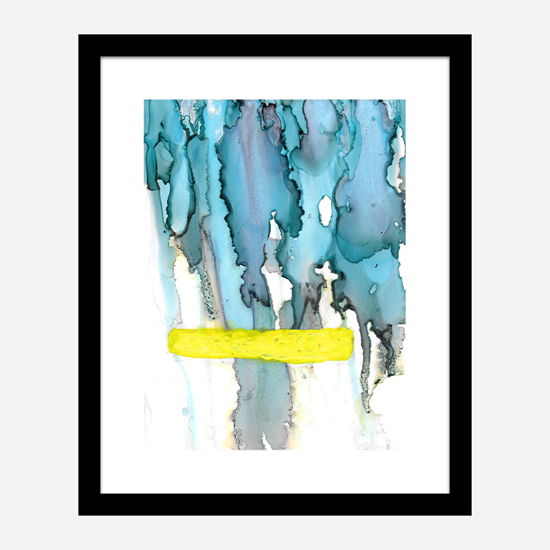 Sunshine After The Rain Abstract Art Print Sunshine After The Rain Abstract Art Print